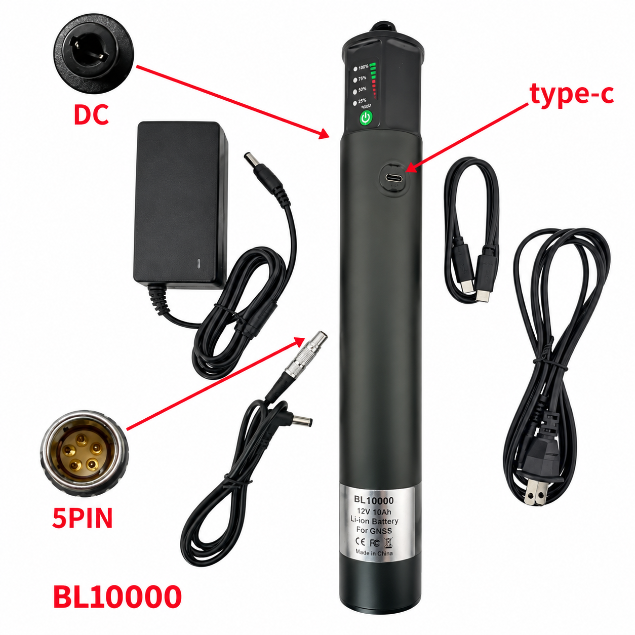 Harxon HX-DU1603D-SE External UHF Rover Radio Kit for Trimble R8s