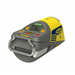 Yellow and gray Spectra pipelaser on a white background