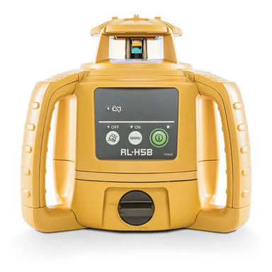 topcon laser level yellow front view RL-HB5